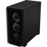 ASUS A23 PLUS boîtier mini tower Noir | 2x USB-A | 1x USB-C | RGB | Window