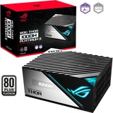 ASUS ROG THOR 1000P2 GAMING, 1000 Watt alimentation Noir, cable management