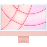 Apple iMac 24", Systéme-MAC Rose/Rouge, AZERTY, 256 Go, M1, macOS