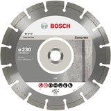 Bosch Disques à tronçonner diamantés Standard for Concrete, Disque de coupe Béton, 23 cm, 2,22 cm, 2,3 mm