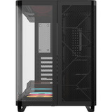 Corsair AIR 5400 LX-R LINK boîtier midi tower Noir | 3x USB-C | RGB | Verre Trempé