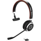 Jabra Evolve 65 MS SE casque on-ear Noir/Argent, Bluetooth