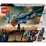 LEGO Marvel - Les Gardiens de la Galaxie: le vaisseau Milan, Jouets de construction 76286