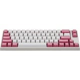 Leopold FC660MR/ELPPD, clavier gaming Blanc/Rose, Cherry MX Red