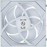 Lian Li UNI FAN SL-INFINITY 140 Wireless ventilateur de boîtier RGB  Blanc, 140 x 142 x 28 mm, PWM