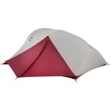 MSR FreeLite 3 Ultralight Backpacking Tent, Tente Gris clair/Rouge