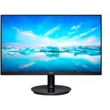 Philips 241V8L/00 23.8" Moniteur  Noir, 60,5 cm (23.8"), 1920 x 1080 pixels, Full HD, LED, 4 ms, Noir