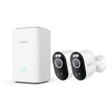 Reolink Reolink Home Hub1 met 2 Reolink B350, Caméra de surveillance Blanc