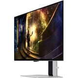 SAMSUNG Odyssey OLED G6 G61SD 27" Moniteur gaming  Argent, 2x HDMI, 1x DisplayPort, USB-A, USB-B, 240 Hz