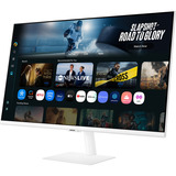 Samsung Smart Monitor M7 M70F 32" 4K Ultra HD Blanc, 2x HDMI, 1x USB-C, 3x USB-A, Wi-Fi 5, BT