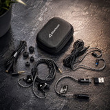 Sharkoon Stealthbite IEM  écouteurs in-ear Noir, Pc, USB-A, UBS-C, 3,5 mm