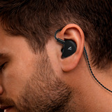 Sharkoon Stealthbite IEM  écouteurs in-ear Noir, Pc, USB-A, UBS-C, 3,5 mm
