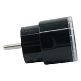 Shelly Plug PM Gen3, Multiprise Noir, Wi-Fi, Bluetooth, mesure d'énergie