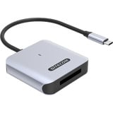 Sitecom USB-C CardReader CF Express type B, Lecteur de carte Gris/Noir