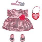 ZAPF Creation Deluxe Glamour, Accessoires de poupée Baby Annabell Deluxe Glamour, Ensemble d'habits de poupée, 3 an(s), 187,5 g