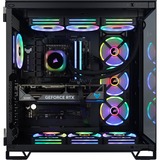 ALTERNATE Pure iCUE Powered by ASUS TUF R7-4070Ti SUPER, PC gaming Ryzen 7 7800X3D | RTX 4070 Ti SUPER | 32 Go | SSD 2 To 