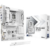 ASRock B860 CHALLENGER WIFI carte mère socket 1851 Blanc, Socket 1851, DDR5, RAID, 2.5Gb-LAN, Wi-Fi 7, BT, Sound, ATX