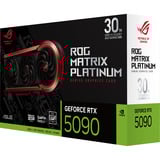 ASUS GeForce RTX 5090 ROG Matrix Platinum, Carte graphique Noir/rouge foncé, DLSS 4, 3x DisplayPort, 2x HDMI 2.1