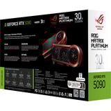ASUS GeForce RTX 5090 ROG Matrix Platinum, Carte graphique Noir/rouge foncé, DLSS 4, 3x DisplayPort, 2x HDMI 2.1