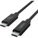 Belkin Connect USB 4 20 Gbps - 240 W, Câble Noir