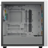 Cooler Master MasterBox 600 boîtier midi tower Blanc | 2x USB-A | 1x USB-C | RGB | Verre Trempé