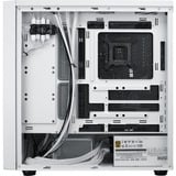 Cooler Master MasterBox 600 boîtier midi tower Blanc | 2x USB-A | 1x USB-C | RGB | Verre Trempé