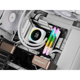 Corsair 64 Go DDR5-6000 Kit, Mémoire vive Blanc, CMH64GX5M2B6000C40W, Vengeance RGB, XMP 3.0