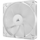 Corsair RS140 PWM, Ventilateur de boîtier Blanc, 2 pièces, connecteur de ventilateur PWM à 4 broches