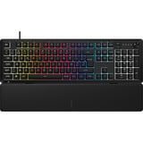 Corsair SKIFF 100 RGB clavier gaming Noir, Layout BE (AZERTY), Membrane, 100%