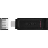 Kingston DataTraveler 70 256 Go, Clé USB Noir, DT70/256GB, USB-C 3.2 Gen 1