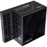 Lian Li EDGE1000, 1000 Watt alimentation  Noir, 3x PCIe, gestion des câbles, 4x USB