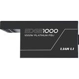 Lian Li EDGE1000 alimentation  modulaire 1000 watt Noir, 1x 12V-2x6, 3x PCIe