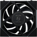 Lian Li UNI FAN TL120 LCD Reverse Blade Wireless Triple Pack, Ventilateur de boîtier Noir, 4 broches PWM + 1x 9 broches USB, contrôleur inclus