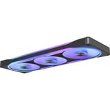 NZXT F420U ventilateurs de boîtier RGB  Noir, 3 pièces, 420 x 140 x 25 mm, PWM