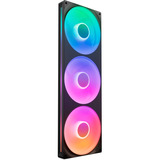 NZXT F420 RGB CORE ventilateurs de boîtier Noir, 3 pièces, 420 x 140 x 26 mm
