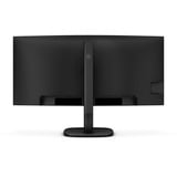 Philips 34B2U3600C  34" Moniteur UltraWide incurvé Noir, 1x DisplayPort, 1x HDMI, 1x USB-C, 4x USB-A, 1x RJ-45, 120 Hz