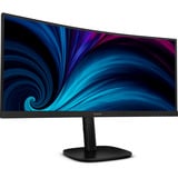 Philips 34B2U3600C  34" Moniteur UltraWide incurvé  Noir, HDMI, DisplayPort, USB-C, Audio