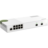 QNAP QSW-M2108-2S, Switch Géré, L2, 2.5G Ethernet (100/1000/2500), Full duplex