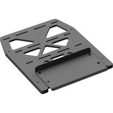 Res-Tech X1-GT Simucube Pedal Support, Montage Noir, Pour Simucube Active Pedal
