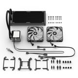 Sharkoon S50 ARGB, Watercooling Noir, PWM 4 broches