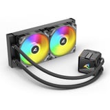 Sharkoon S50 ARGB, Watercooling Noir, PWM 4 broches