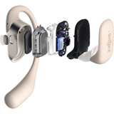 Shokz OpenFit casque oreille ouverte Beige