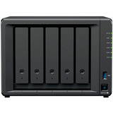 Synology DiskStation DS1525+, NAS Noir, 2x LAN, USB