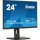 iiyama ProLite XUB2495WSU-B7 24.1" Moniteur  Noir, 75Hz, USB, HDMI, Audio