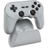 8BitDo Pro 3 Bluetooth Gamepad, Manette de jeu Gris/Noir, Switch 1 & 2, PC, Android, 2.4 GHz / Bluetooth / USB