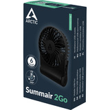 ARCTIC Summair 2Go, Ventilateur Noir