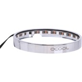 Alphacool 15385 pièce et accessoire pour systèmes de refroidissement d'ordinateurs, Bande LED Blanc, Argent, 3 broches, Liquide