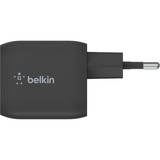 Belkin BOOSTCHARGE PRO Chargeur mural USB-C GaN à 2 ports avec PPS (45 W) Noir