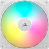 Corsair RS140 ARGB ventilateur de boîtier Blanc, 140 x 140 x 25 mm, PWM