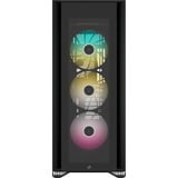 Corsair iCUE 7000X RGB boîtier big tower Noir | 4x USB-A | 1x USB-C | RGB | Verre Trempé